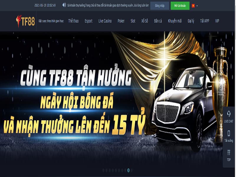 Quy định đăng ký TF88