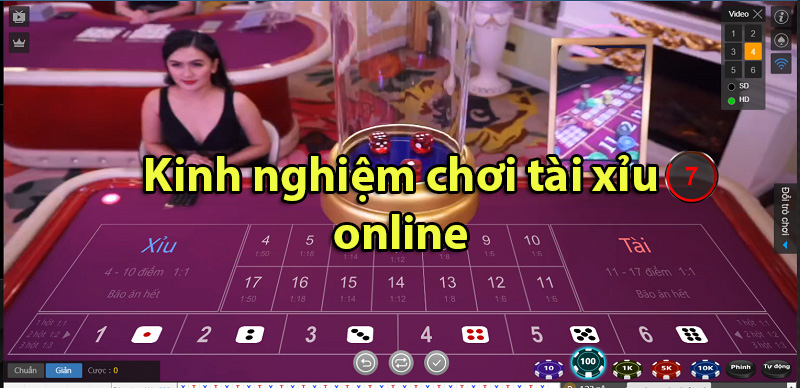 Kinh nghiệm chơi tài xỉu online