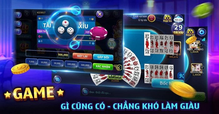 Sự khác nhau giữa các tựa game bài điểm