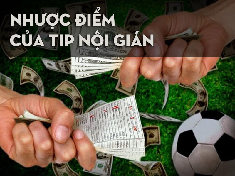 Nhược điểm của tip nội gián