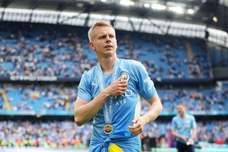 8- Cầu thủ nổi tiếng Ukraina: Oleksandr Zinchenko