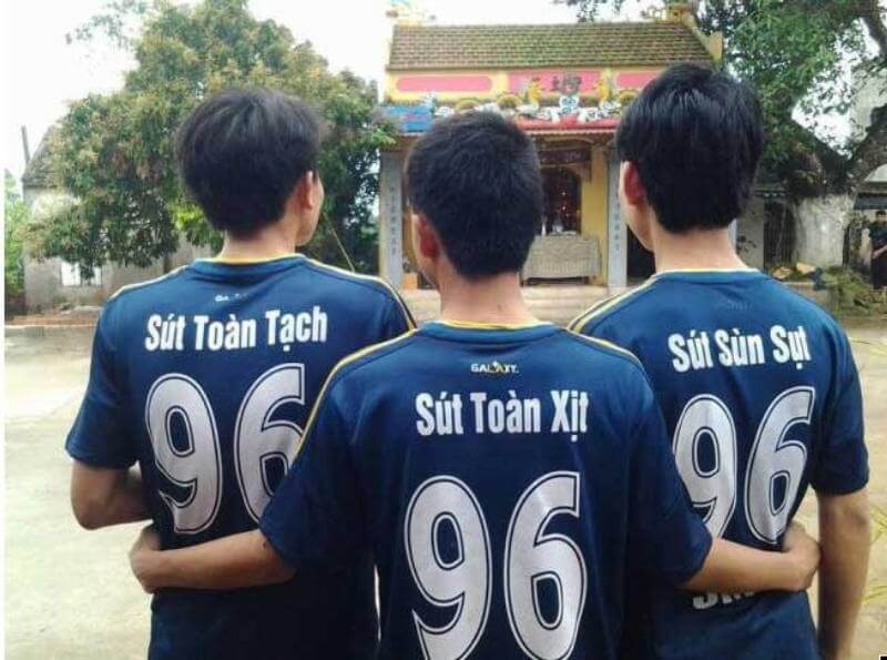 Đặt tên FC hài hước