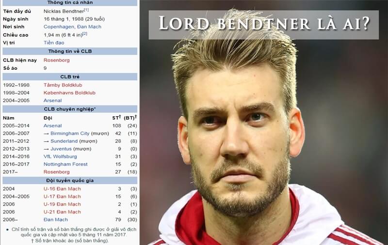 Lord Bendtner là ai?