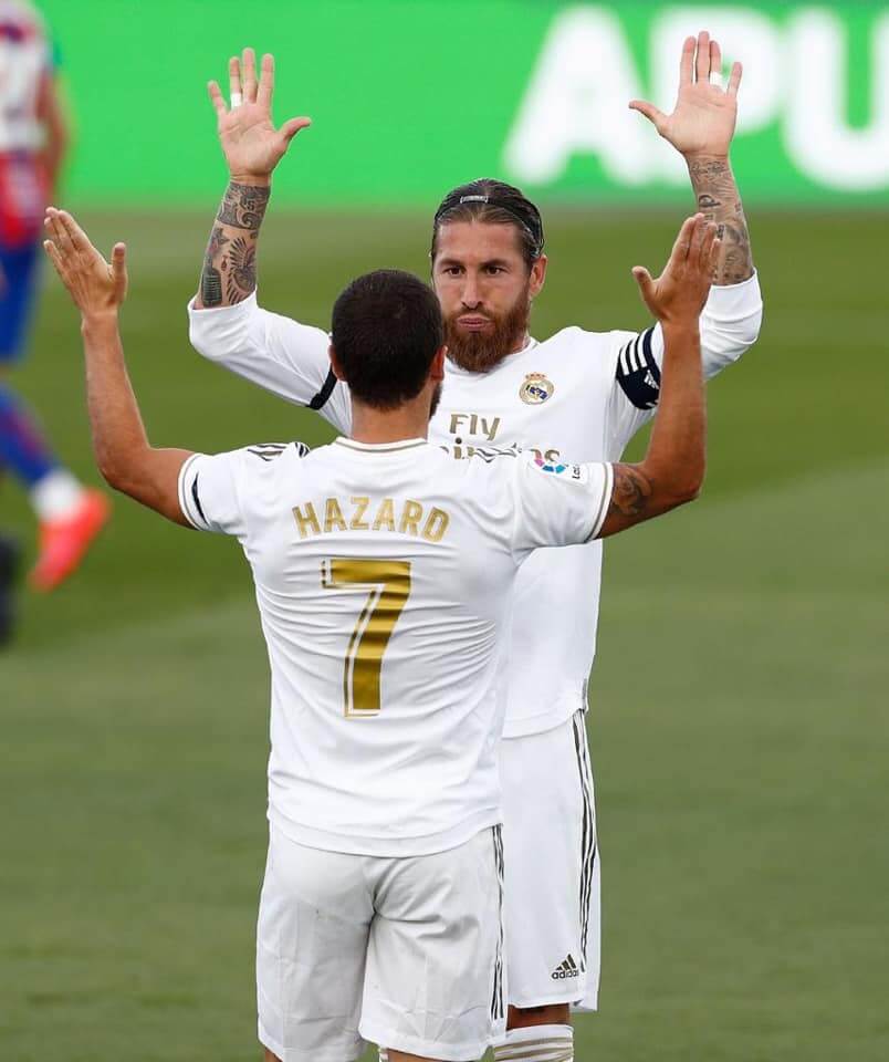  hình nền Eden Hazard cùng đồng đội ramos