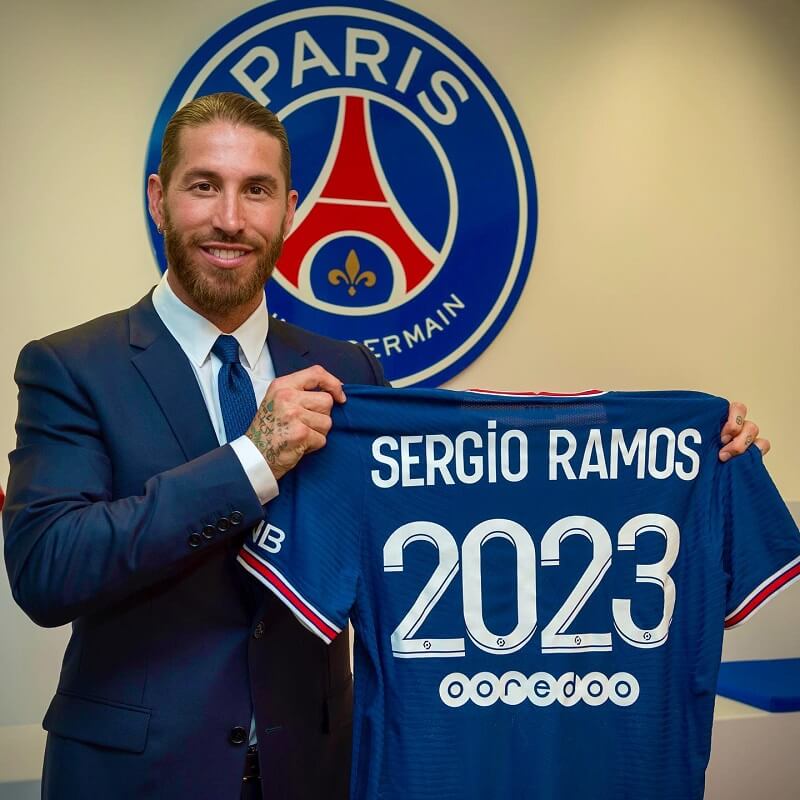 hình nền Sergio Ramos PSG