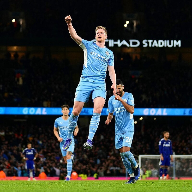 Hình nền Kevin De Bruyne ăn mừng