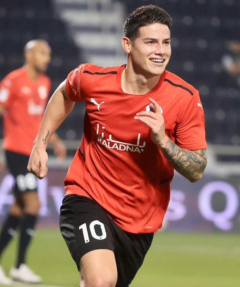 hình nền James Rodríguez ăn mừng