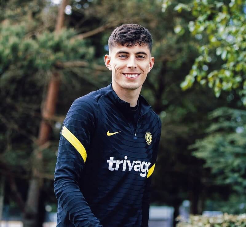 hình nền Kai Havertz luyện tập