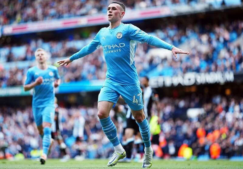 Hình nền Phil Foden ăn mừng