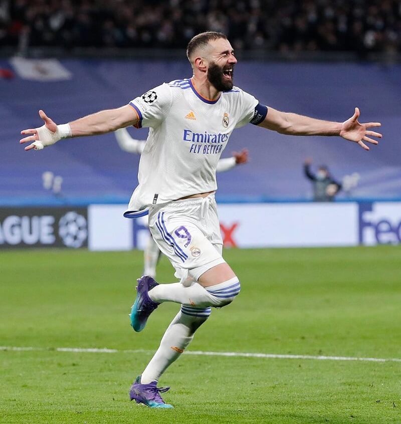 Hình nền Karim Benzema ăn mừng