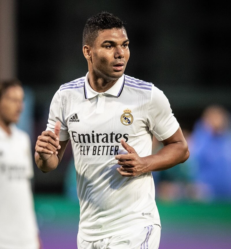 hình nền Casemiro hồi còn thi đấu cho clb real