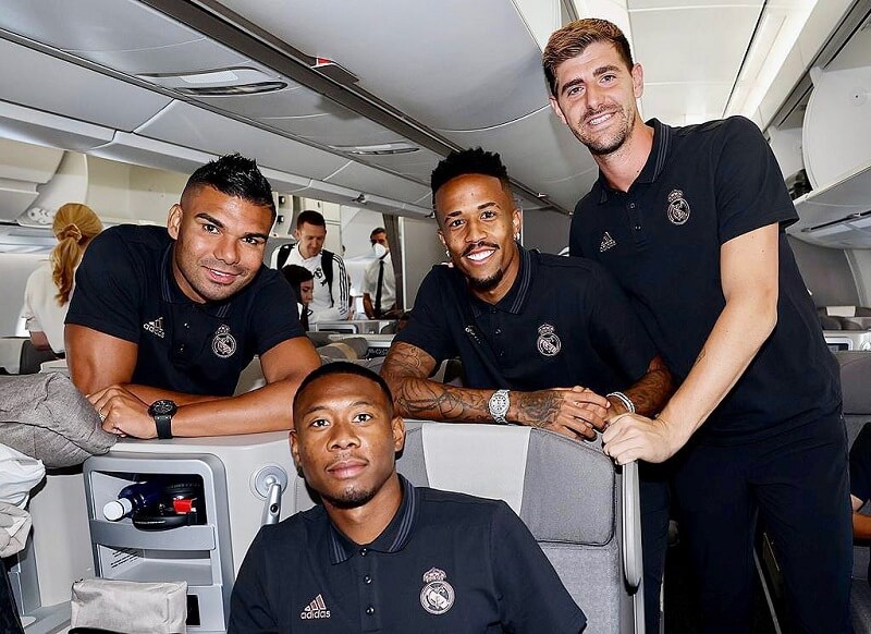 hình nền Casemiro cùng những đồng đội ở clb real madrid