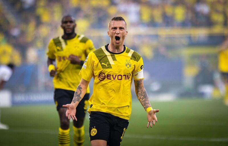 hình nền Marco Reus vui vẻ ăn mừng