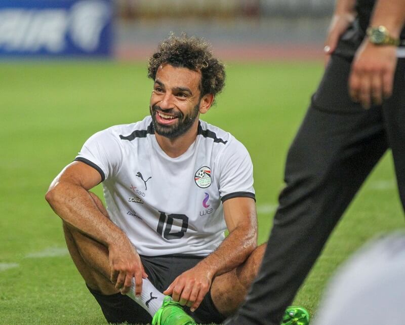 hình nền Mohamed Salah tập luyện