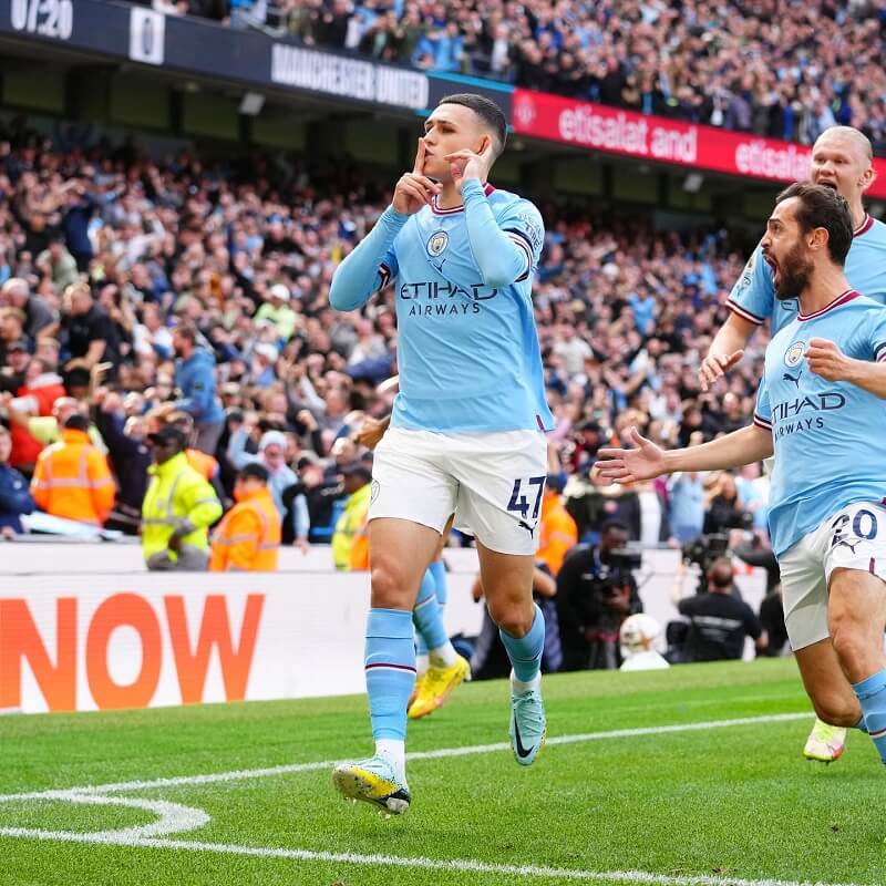 Hình nền Phil Foden ăn mừng