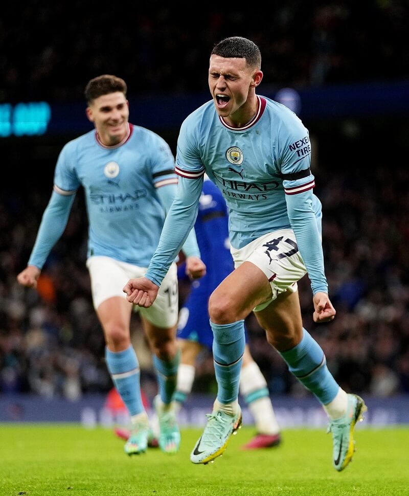 Hình nền Phil Foden ăn mừng