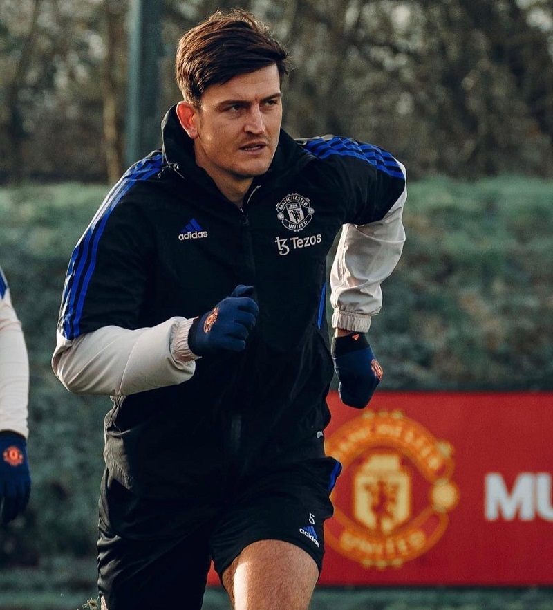 hình nền Harry Maguire tập luyện