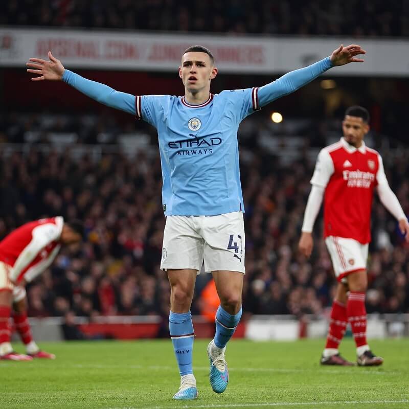 Hình nền Phil Foden ăn mừng