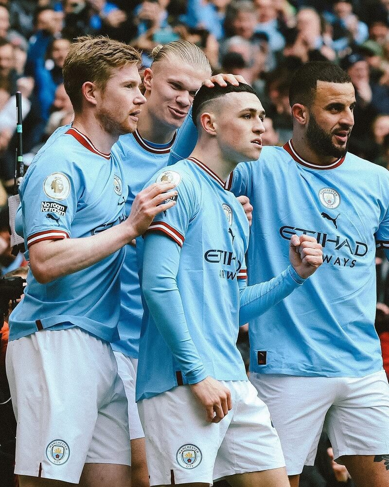 Hình nền Kevin De Bruyne cùng đồng đội