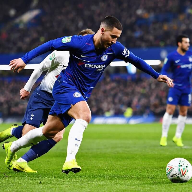  hình nền Eden Hazard sút bóng