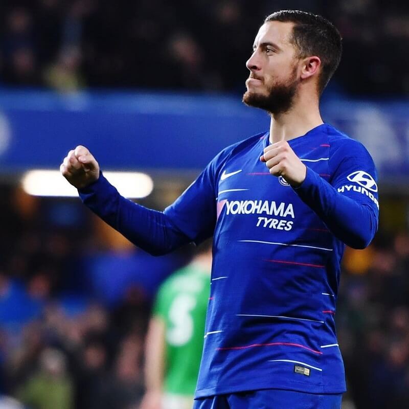  hình nền Eden Hazard ăn mừng bàn thắng