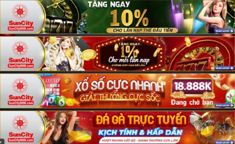 Ưu điểm khi tham gia cá cược tại Suncity