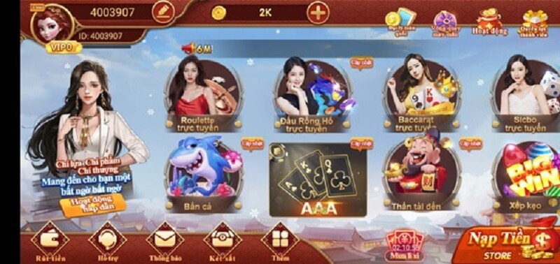 Trò chơi slot và sòng bạc