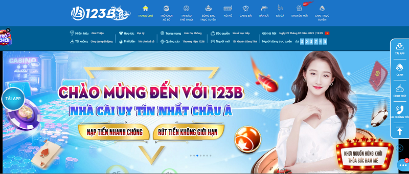 Giới thiệu tổng quan về nhà cái 123B