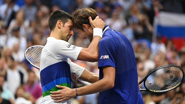 Nhận định trận chung kết quần vợt Djokovic và Medvedev