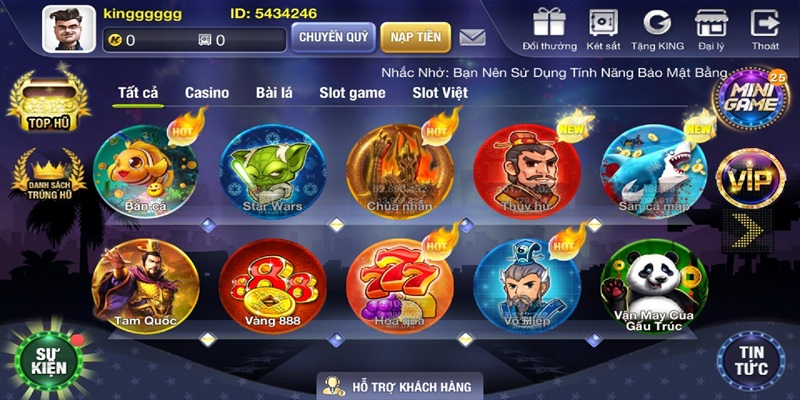 Truy cập đường link chính thống của cổng game để nhận khuyến mãi