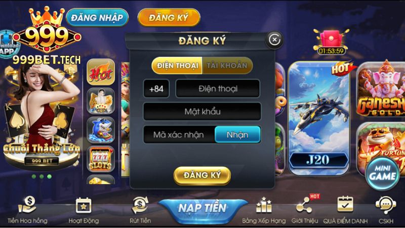 Cách đăng ký tham gia cá cược tại nhà cái 999Bet