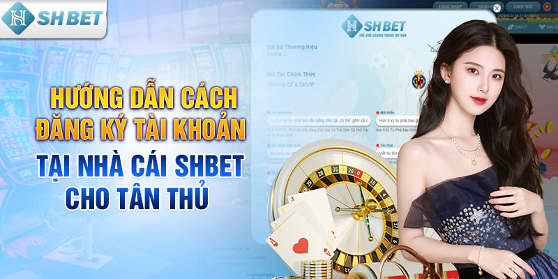 Hướng dẫn cách đăng ký tài khoản tại nhà cái SHBET cho tân thủ