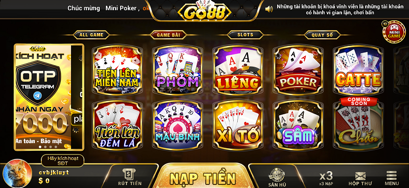 Tham gia ngay tựa game bài Phỏm đỉnh cao trên thị trường