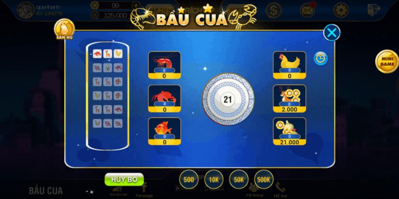 Giới thiệu chung về game bầu cua online RED88