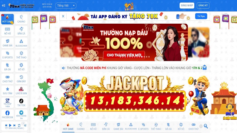 Hướng dẫn đăng nhập 78Win đảm bảo thành công 100%